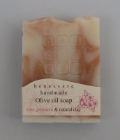 BENESSERE WITH NATURAL CLAY-ROSE GERANIUM